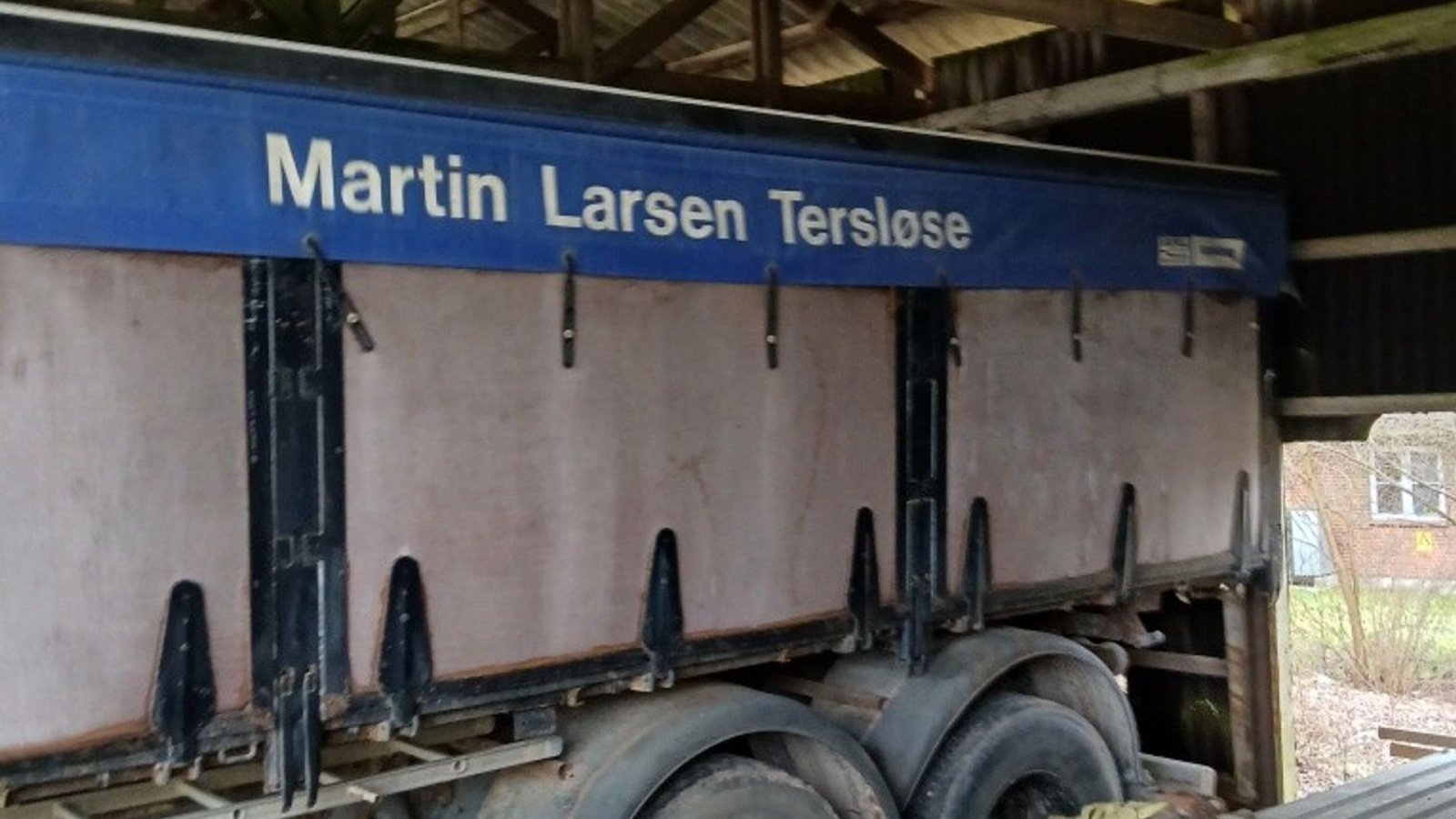 Muldenkipper del tipo Scania Tipvogn, Gebrauchtmaschine en øster ulslev (Imagen 1)