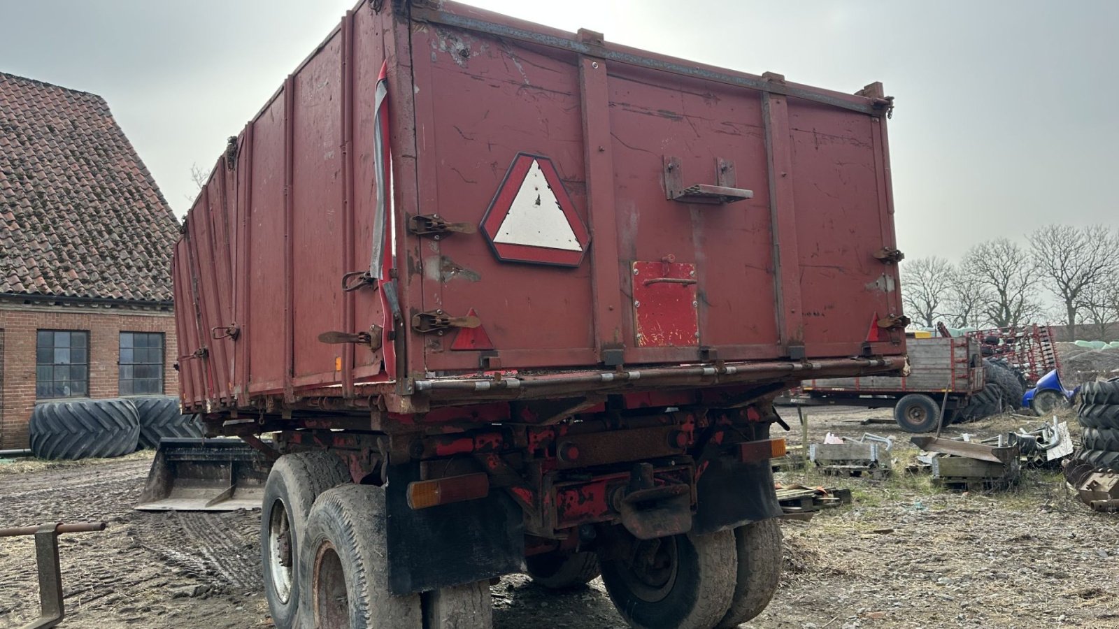 Muldenkipper του τύπου Scania Tipvogn, Gebrauchtmaschine σε øster ulslev (Φωτογραφία 4)