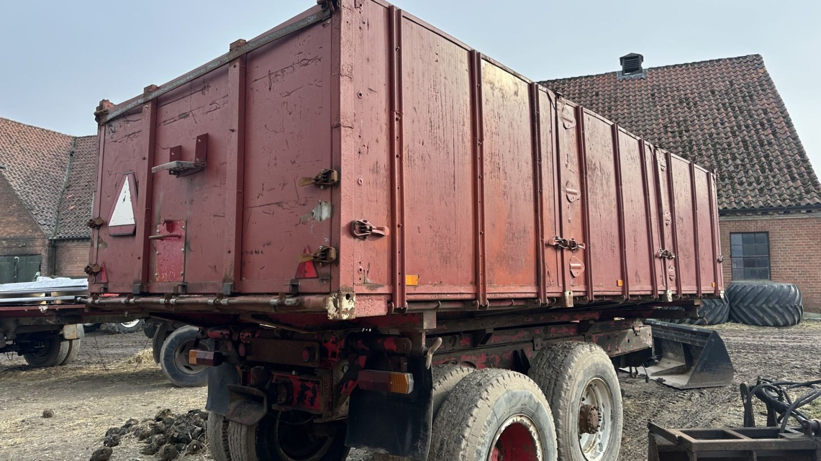 Muldenkipper του τύπου Scania Tipvogn, Gebrauchtmaschine σε øster ulslev (Φωτογραφία 3)