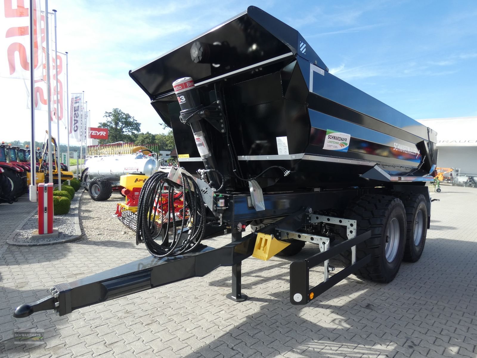 Muldenkipper типа Schwarzmüller TP 22 Muldenkipper, Vorführmaschine в Aurolzmünster (Фотография 3)