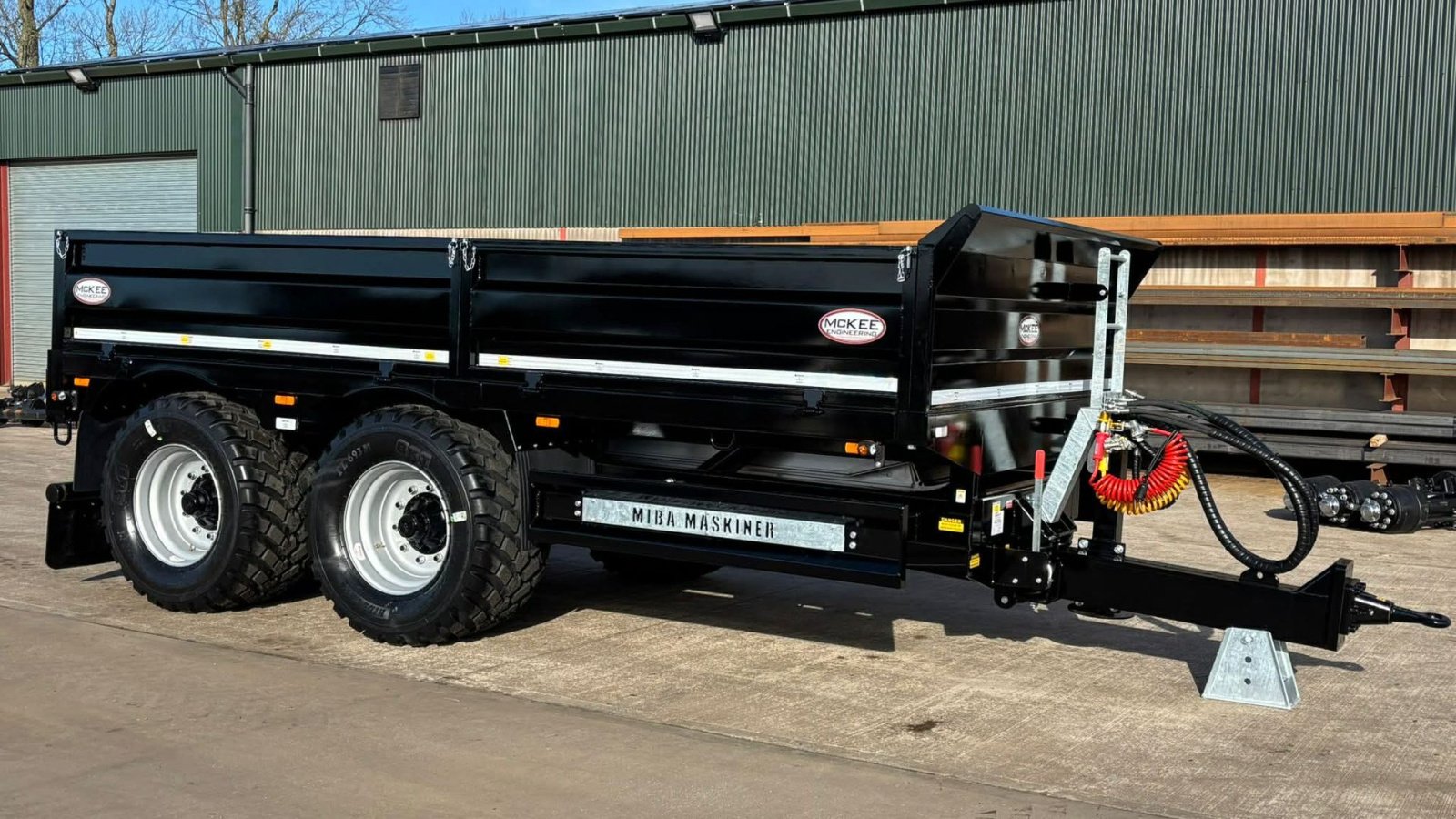 Muldenkipper типа Sonstige 16T entrepenørvogn med nedfoldbare sider, Gebrauchtmaschine в Mariager (Фотография 16)