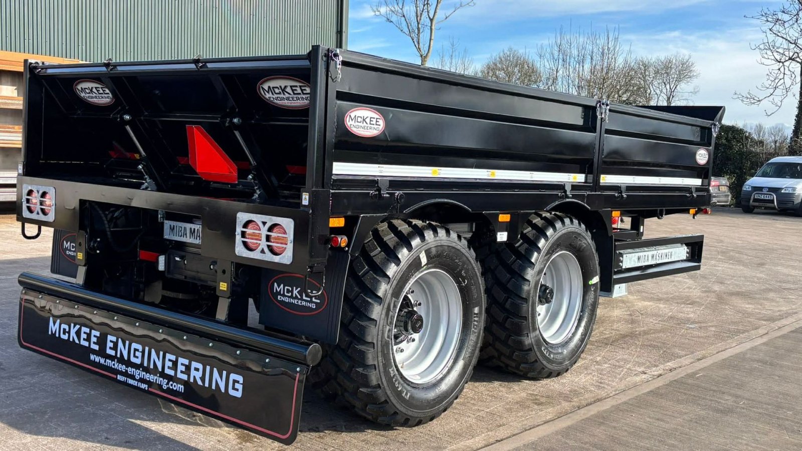 Muldenkipper типа Sonstige 16T entrepenørvogn med nedfoldbare sider, Gebrauchtmaschine в Mariager (Фотография 7)