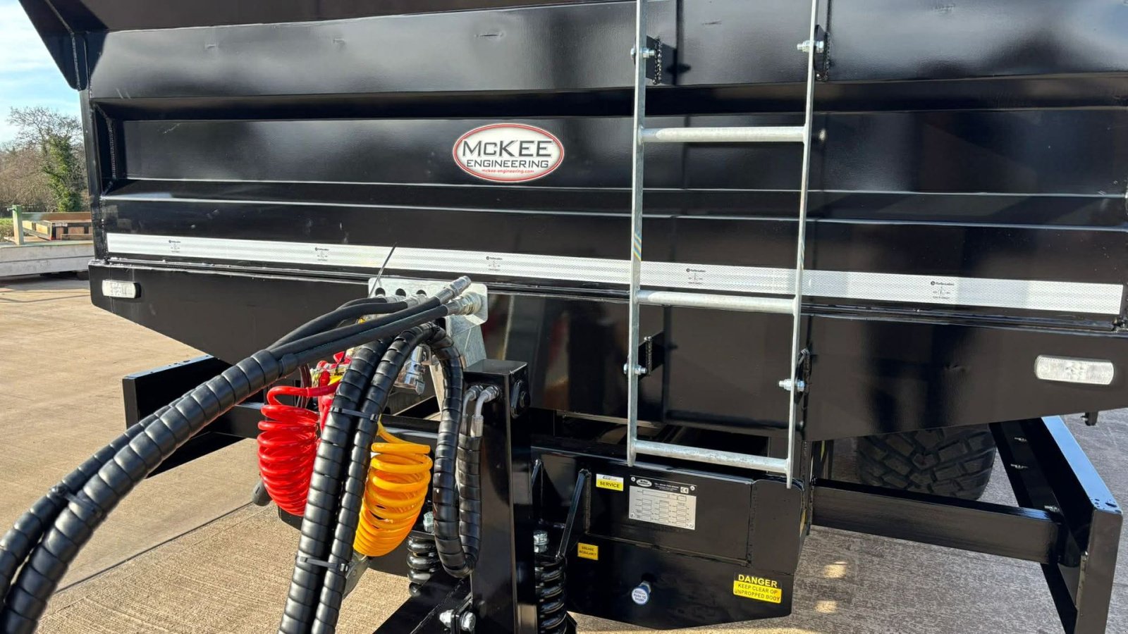 Muldenkipper типа Sonstige 16T entrepenørvogn med nedfoldbare sider, Gebrauchtmaschine в Mariager (Фотография 14)