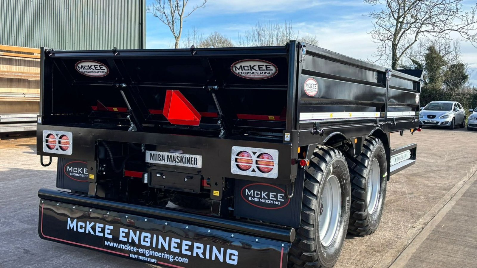 Muldenkipper типа Sonstige 16T entrepenørvogn med nedfoldbare sider, Gebrauchtmaschine в Mariager (Фотография 8)