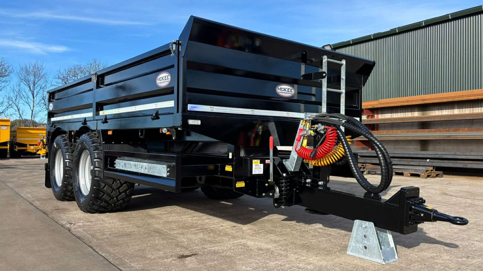 Muldenkipper типа Sonstige 16T entrepenørvogn med nedfoldbare sider, Gebrauchtmaschine в Mariager (Фотография 2)