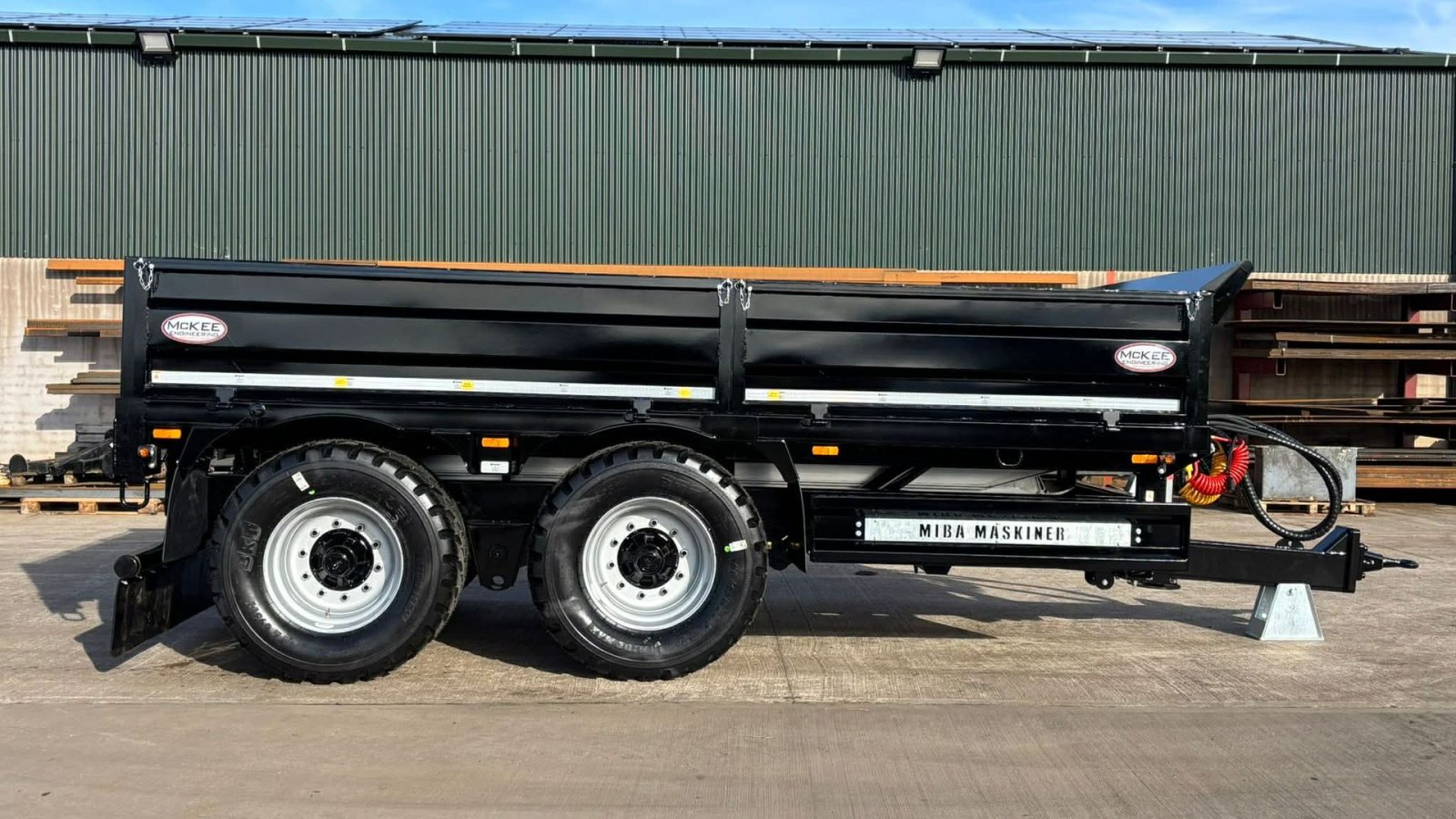 Muldenkipper типа Sonstige 16T entrepenørvogn med nedfoldbare sider, Gebrauchtmaschine в Mariager (Фотография 5)