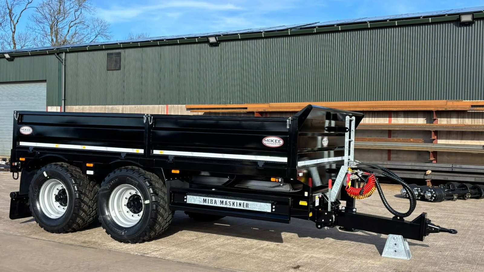 Muldenkipper типа Sonstige 16T entrepenørvogn med nedfoldbare sider, Gebrauchtmaschine в Mariager (Фотография 4)