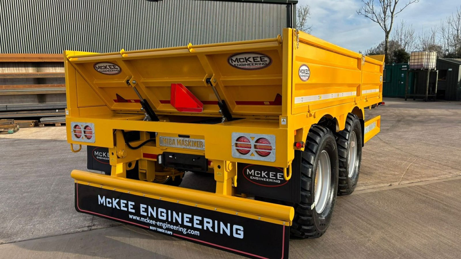 Muldenkipper типа Sonstige 16T entrepenørvogn med nedfoldbare sider, Gebrauchtmaschine в Mariager (Фотография 19)