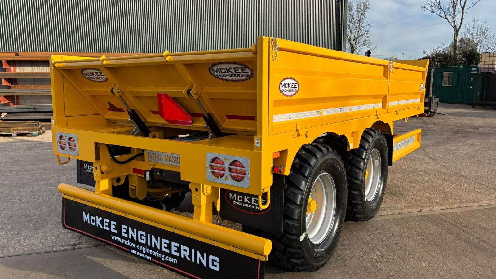 Muldenkipper типа Sonstige 16T entrepenørvogn med nedfoldbare sider, Gebrauchtmaschine в Mariager (Фотография 13)