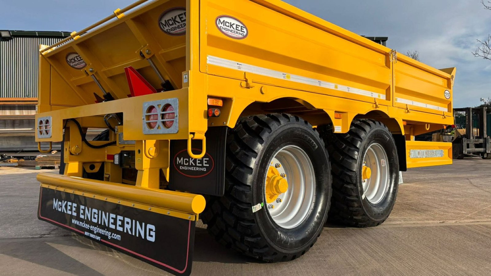 Muldenkipper типа Sonstige 16T entrepenørvogn med nedfoldbare sider, Gebrauchtmaschine в Mariager (Фотография 12)