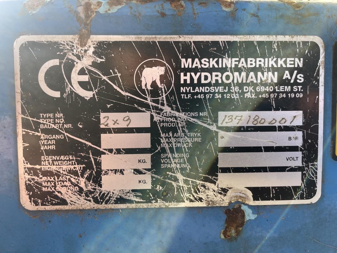 Muldenkipper типа Sonstige 2X9, Gebrauchtmaschine в Grindsted (Фотография 6)