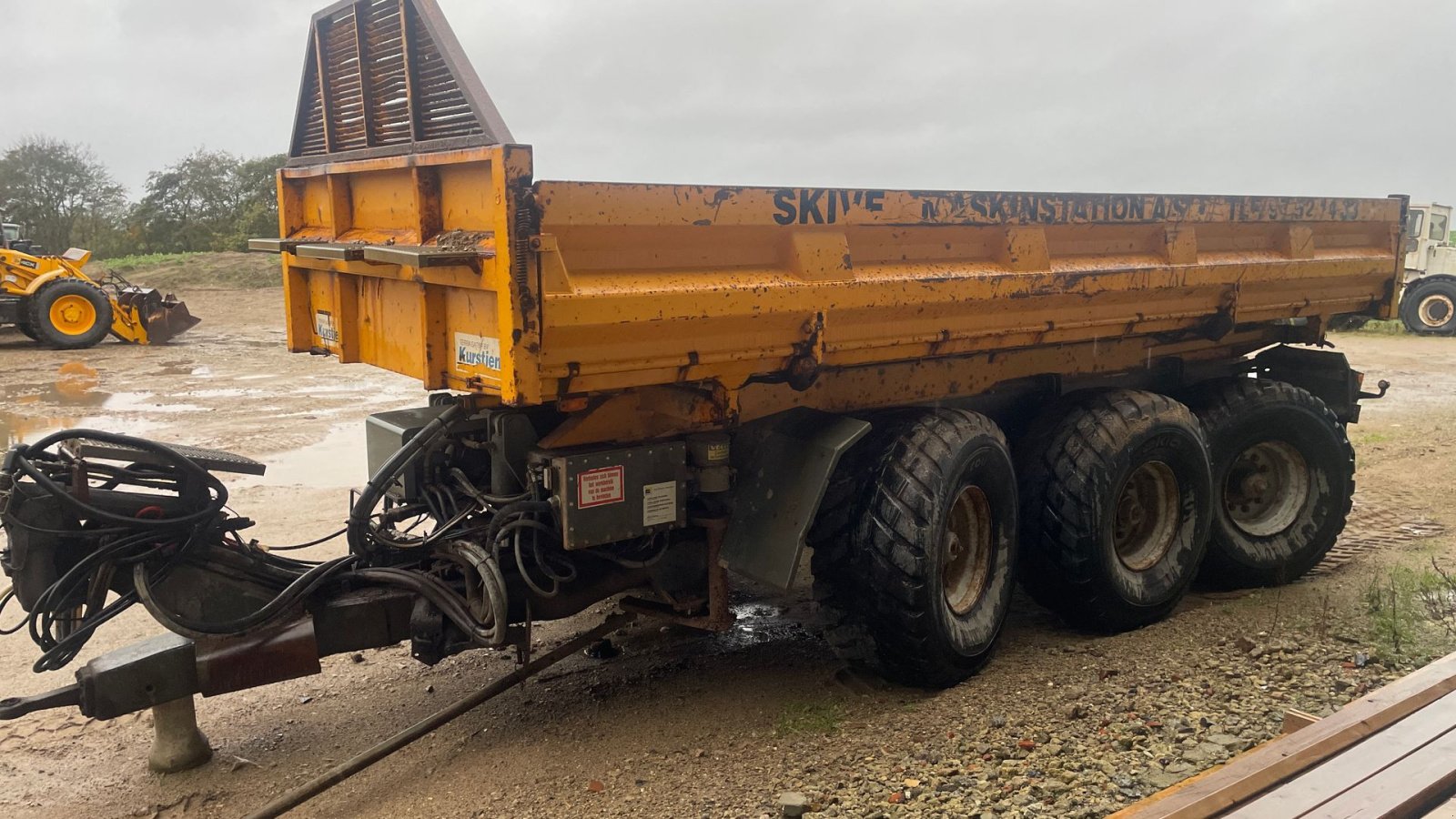 Muldenkipper des Typs Sonstige Entreprenørvogn, Gebrauchtmaschine in Roslev (Bild 8)