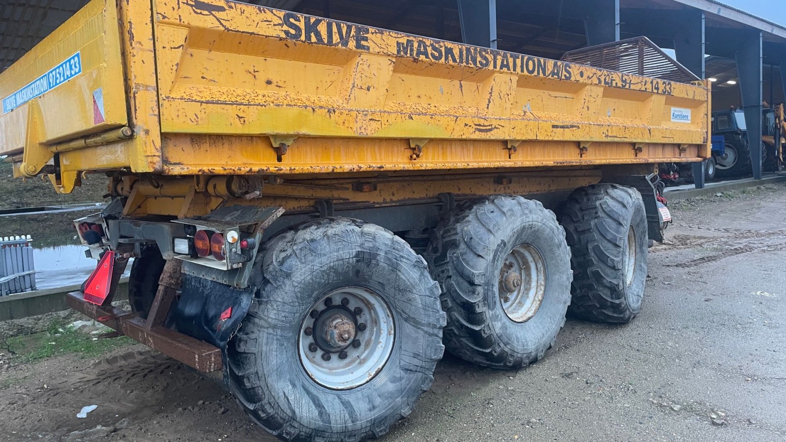 Muldenkipper des Typs Sonstige Entreprenørvogn, Gebrauchtmaschine in Roslev (Bild 4)