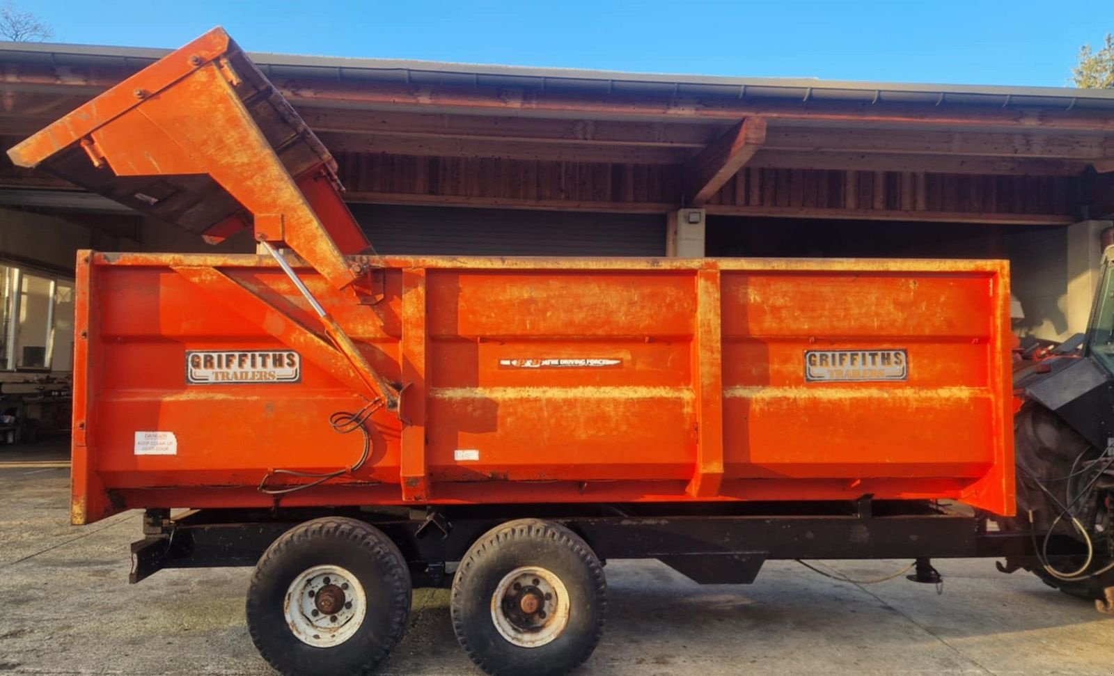 Muldenkipper des Typs Sonstige Griffiths Marston GPI 100, Gebrauchtmaschine in Villach/Zauchen (Bild 4)