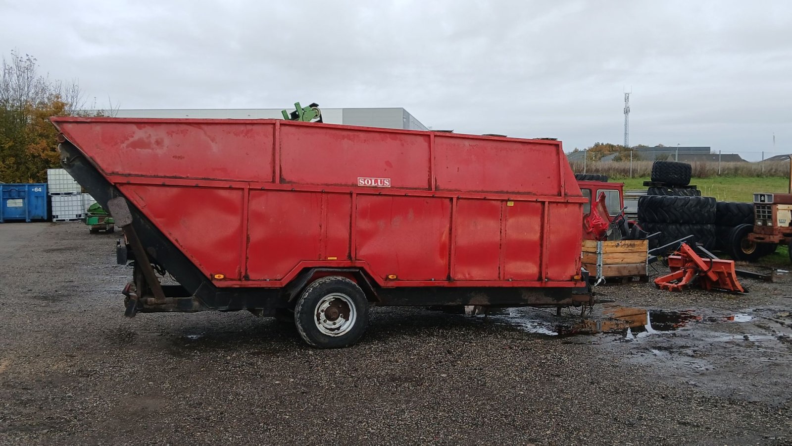 Muldenkipper типа Sonstige Højtipvogn m. specialopbygning, Gebrauchtmaschine в Horsens (Фотография 1)
