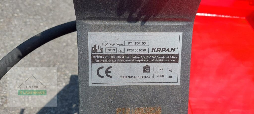 Muldenkipper типа Sonstige KRPAN Kippmulde PT180/100, Neumaschine в Aschbach (Фотография 5)