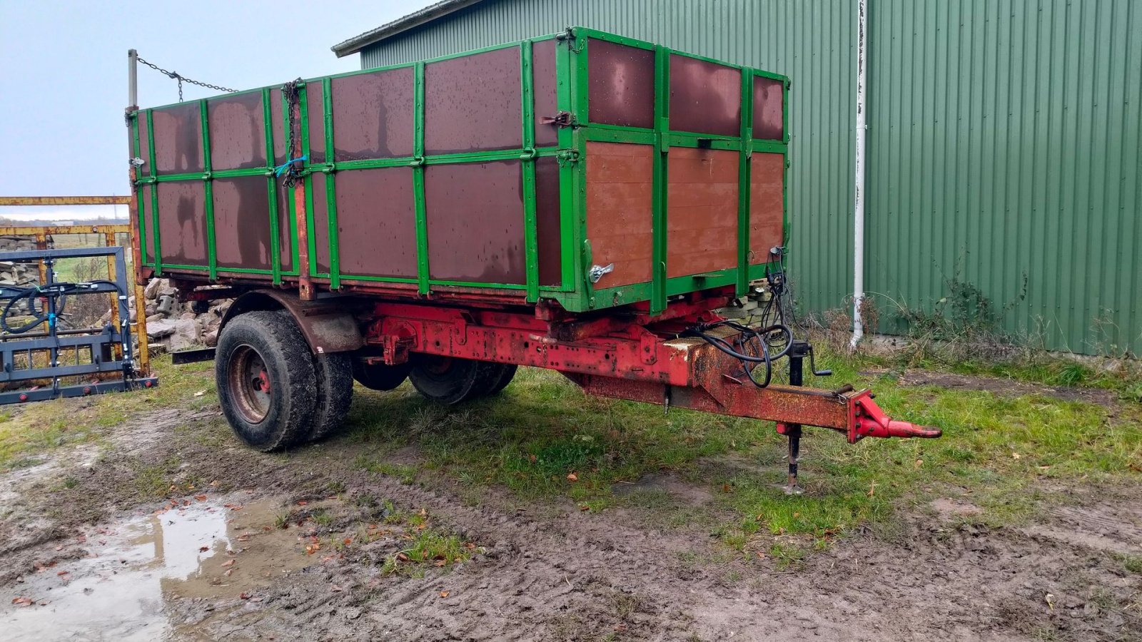 Muldenkipper typu Sonstige lastbiltipvogn 1 akslet  ca. 8-10 tons, Gebrauchtmaschine v Egtved (Obrázek 2)