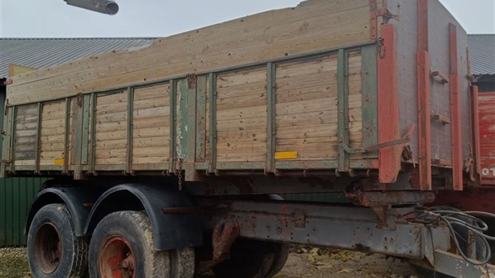 Muldenkipper типа Sonstige Lastbiltipvogn med boogie og bremser, Gebrauchtmaschine в Egtved (Фотография 2)