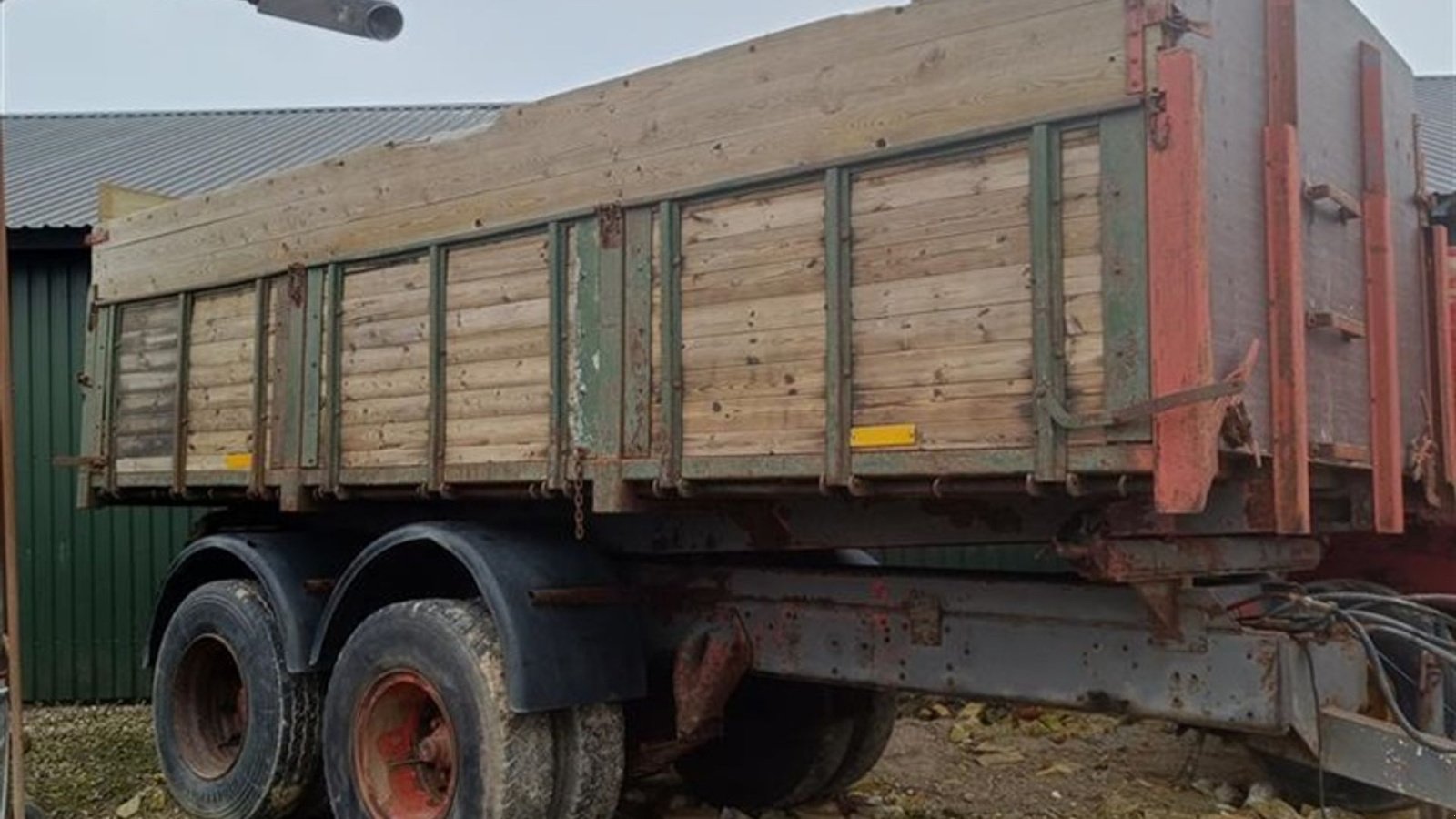 Muldenkipper типа Sonstige Lastbiltipvogn med boogie og bremser, Gebrauchtmaschine в Egtved (Фотография 3)