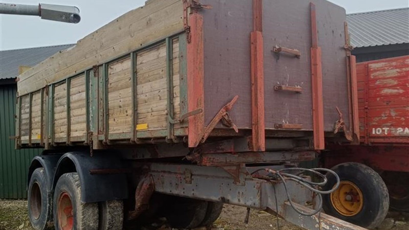 Muldenkipper типа Sonstige Lastbiltipvogn med boogie og bremser, Gebrauchtmaschine в Egtved (Фотография 5)