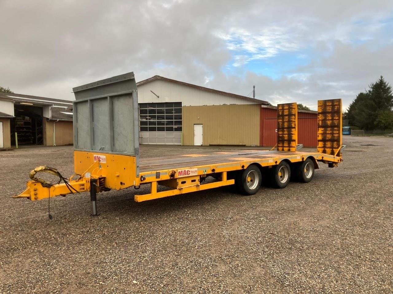 Muldenkipper типа Sonstige MAC 27T MASKINTRALER, Gebrauchtmaschine в Tim (Фотография 1)