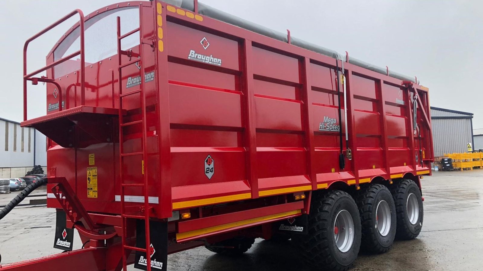 Muldenkipper del tipo Sonstige Mega Highspeed 24, Gebrauchtmaschine In Mariager (Immagine 2)