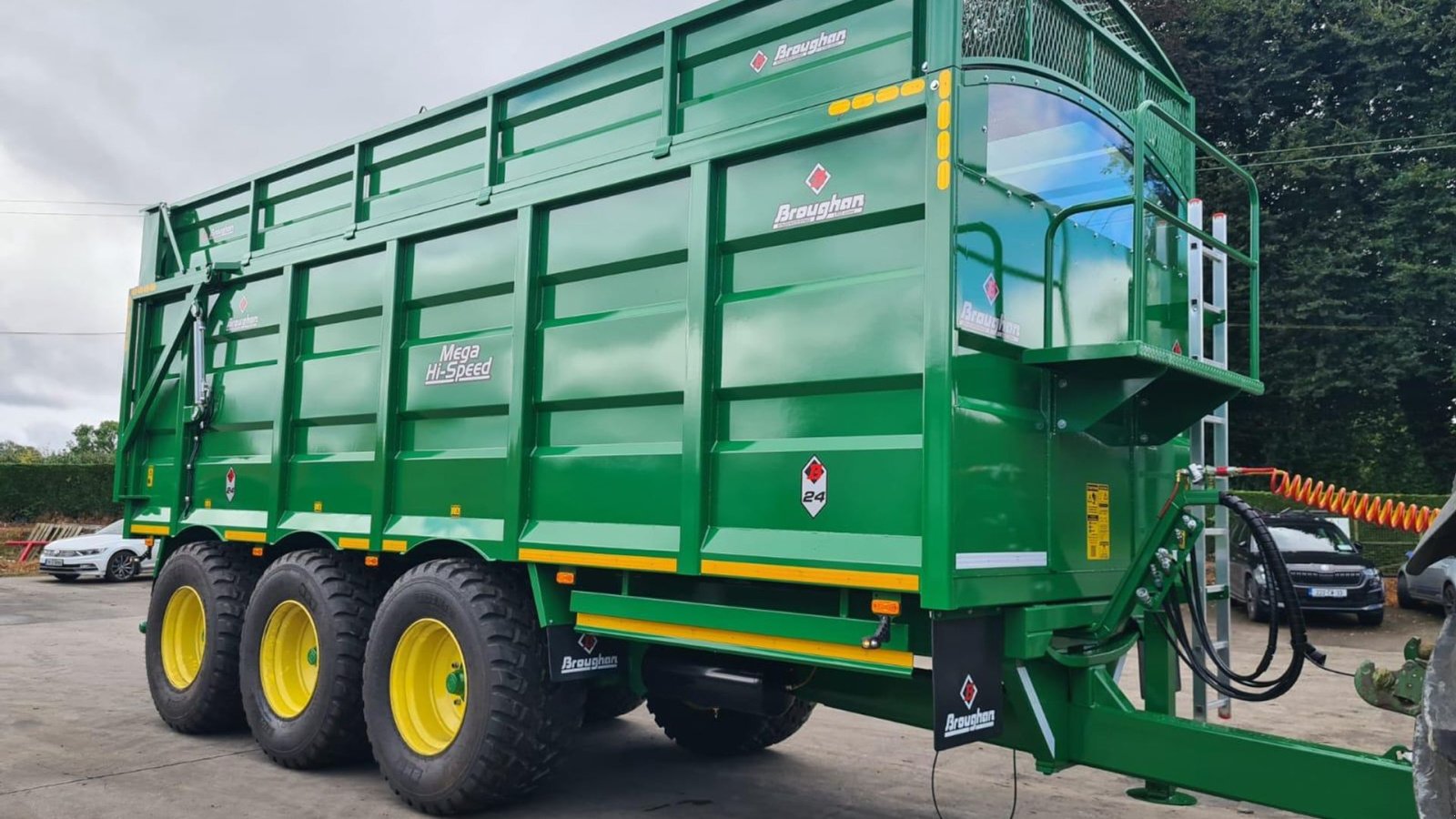 Muldenkipper del tipo Sonstige Mega Highspeed 24, Gebrauchtmaschine In Mariager (Immagine 1)