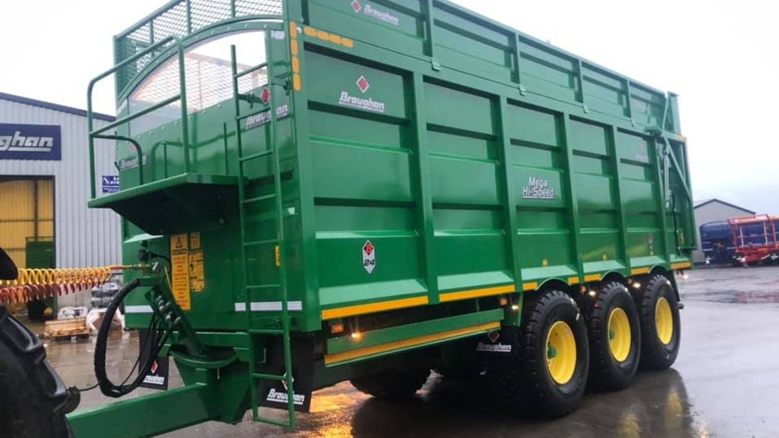 Muldenkipper del tipo Sonstige Mega Highspeed 24, Gebrauchtmaschine In Mariager (Immagine 5)