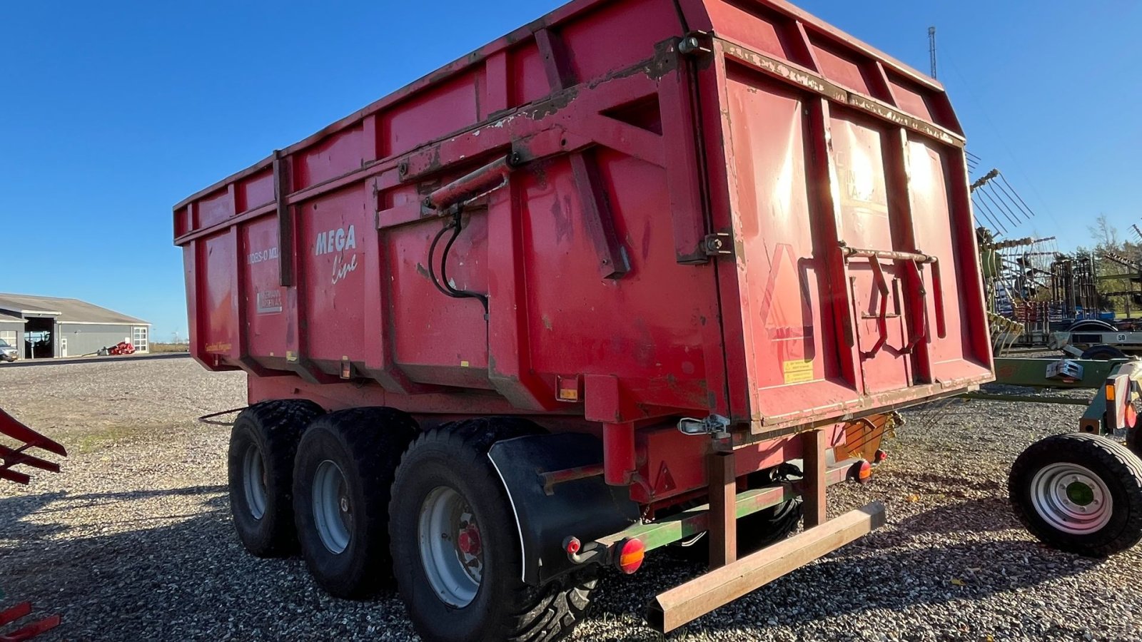 Muldenkipper типа Sonstige Mega Line - 3 akslet tipvogn Fransk bagsmæk, Gebrauchtmaschine в Løgstør (Фотография 2)