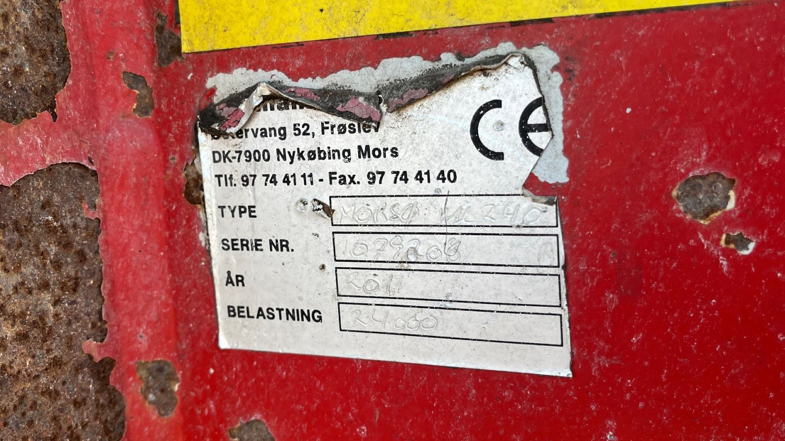 Muldenkipper типа Sonstige Mega Line - 3 akslet tipvogn Fransk bagsmæk, Gebrauchtmaschine в Løgstør (Фотография 7)