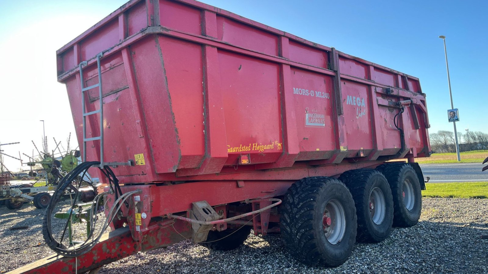 Muldenkipper типа Sonstige Mega Line - 3 akslet tipvogn Fransk bagsmæk, Gebrauchtmaschine в Løgstør (Фотография 1)