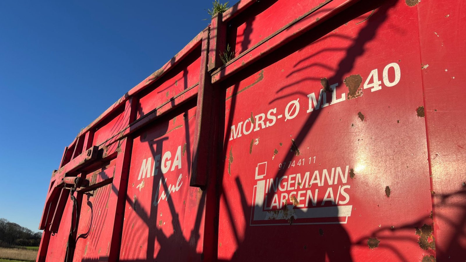 Muldenkipper типа Sonstige Mega Line - 3 akslet tipvogn Fransk bagsmæk, Gebrauchtmaschine в Løgstør (Фотография 13)