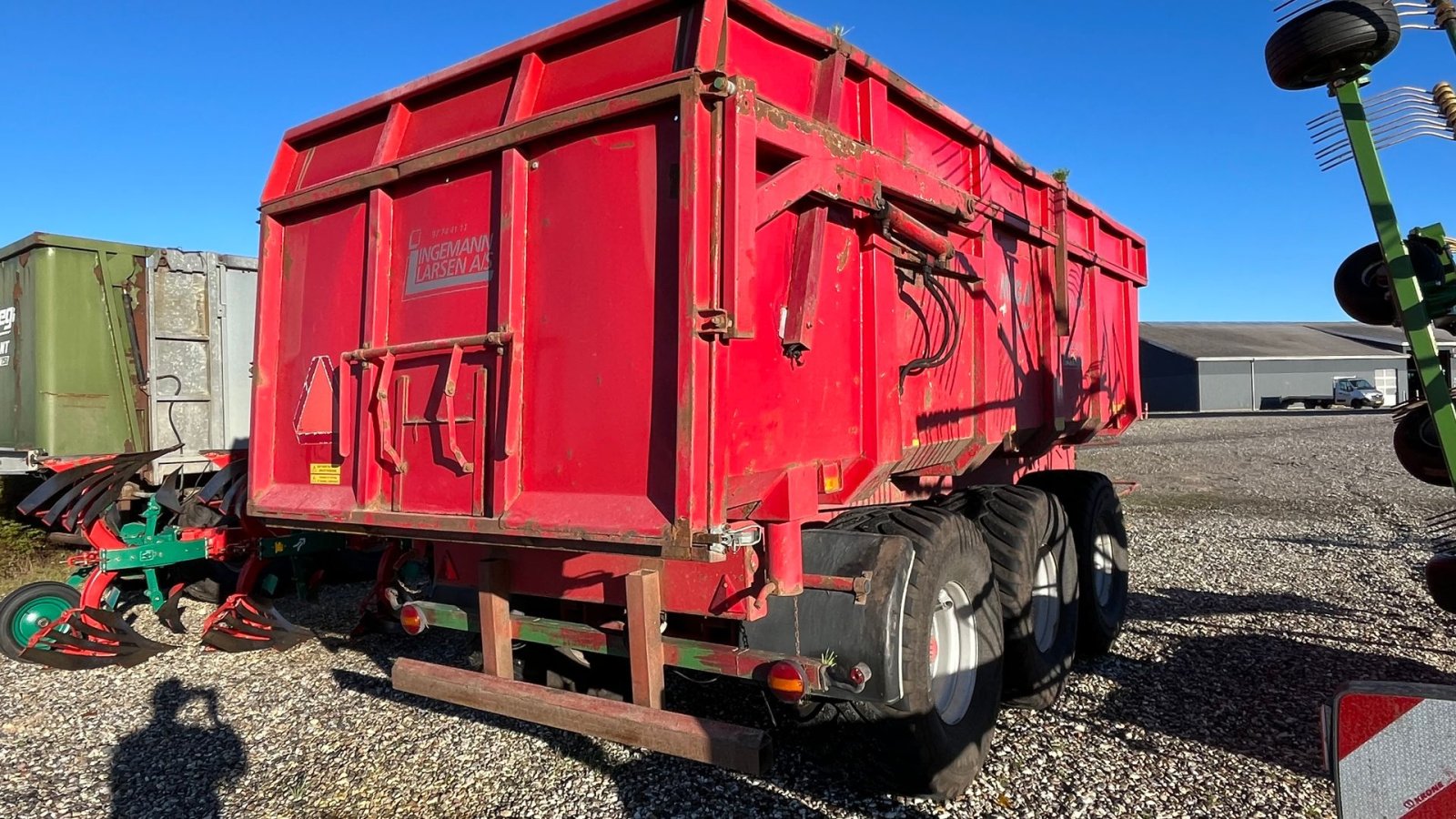 Muldenkipper типа Sonstige Mega Line - 3 akslet tipvogn Fransk bagsmæk, Gebrauchtmaschine в Løgstør (Фотография 5)