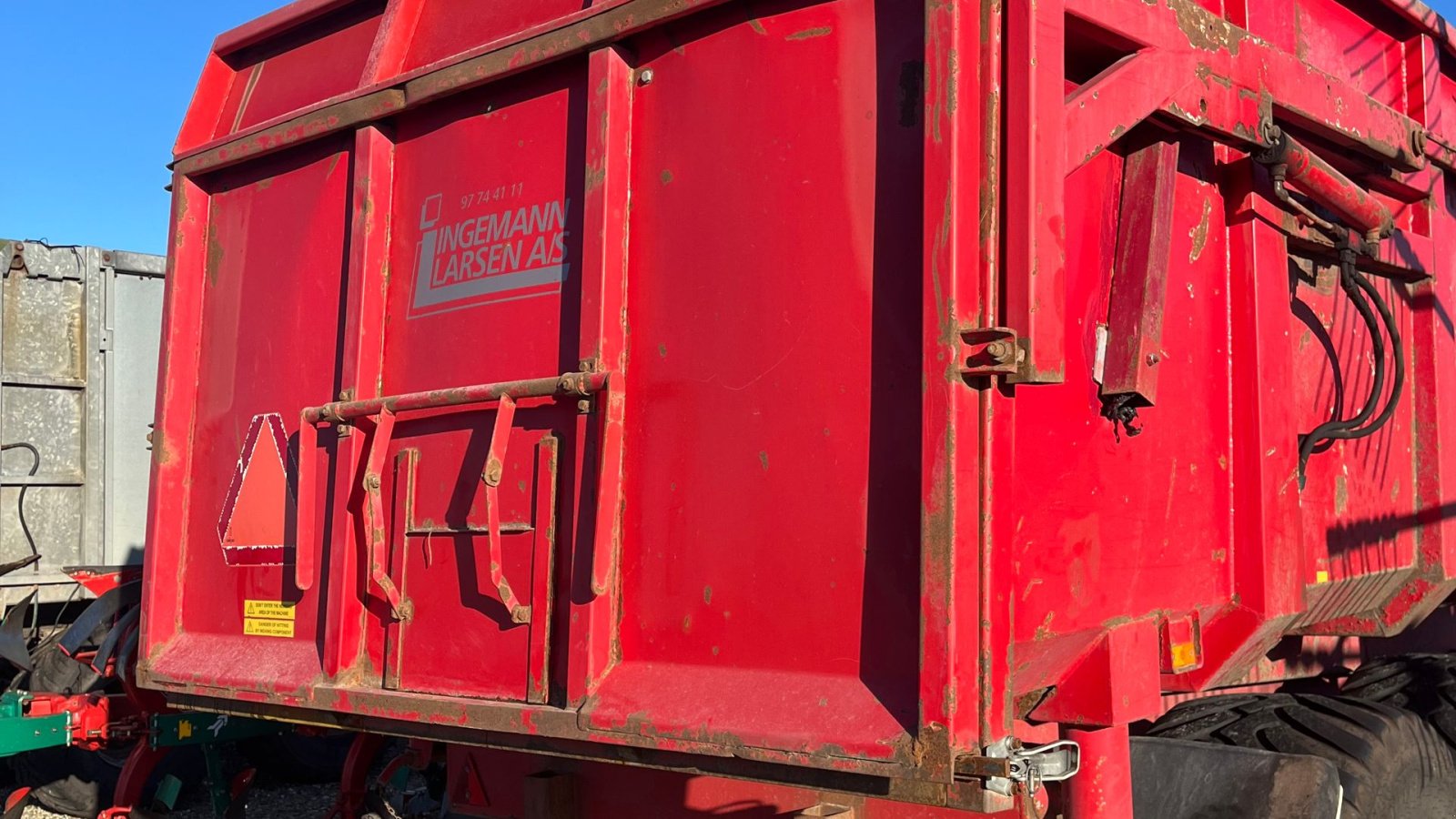 Muldenkipper типа Sonstige Mega Line - 3 akslet tipvogn Fransk bagsmæk, Gebrauchtmaschine в Løgstør (Фотография 14)