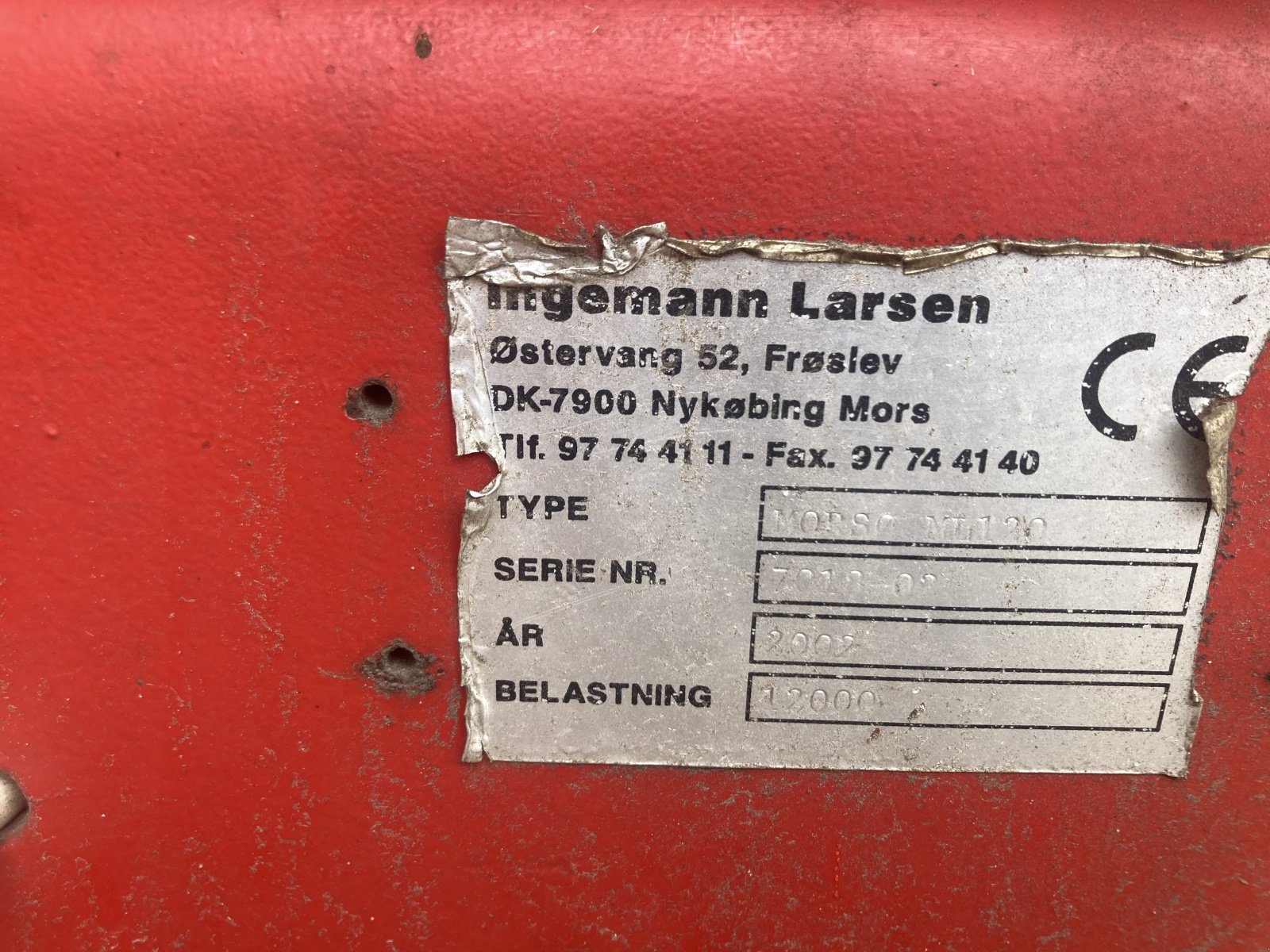 Muldenkipper typu Sonstige ML120, Gebrauchtmaschine v Thisted (Obrázek 3)