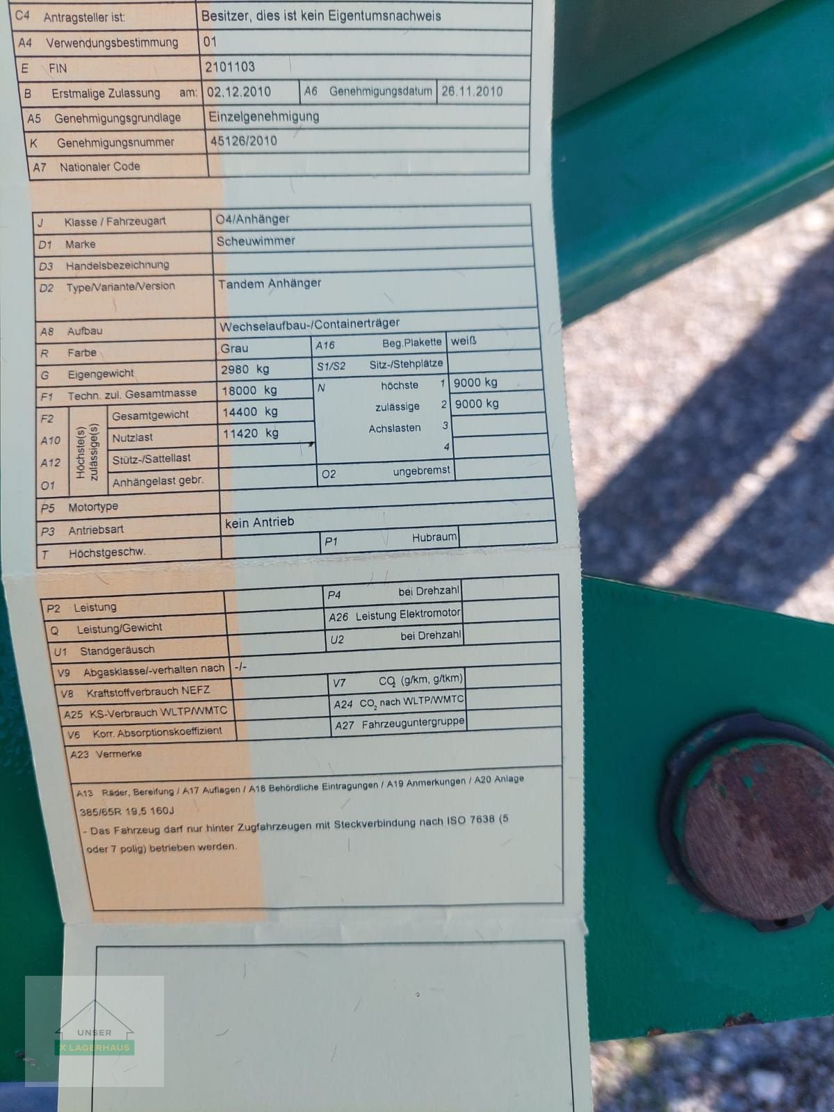 Muldenkipper типа Sonstige Scheuwimmer WAB 3, Gebrauchtmaschine в Gleisdorf (Фотография 13)