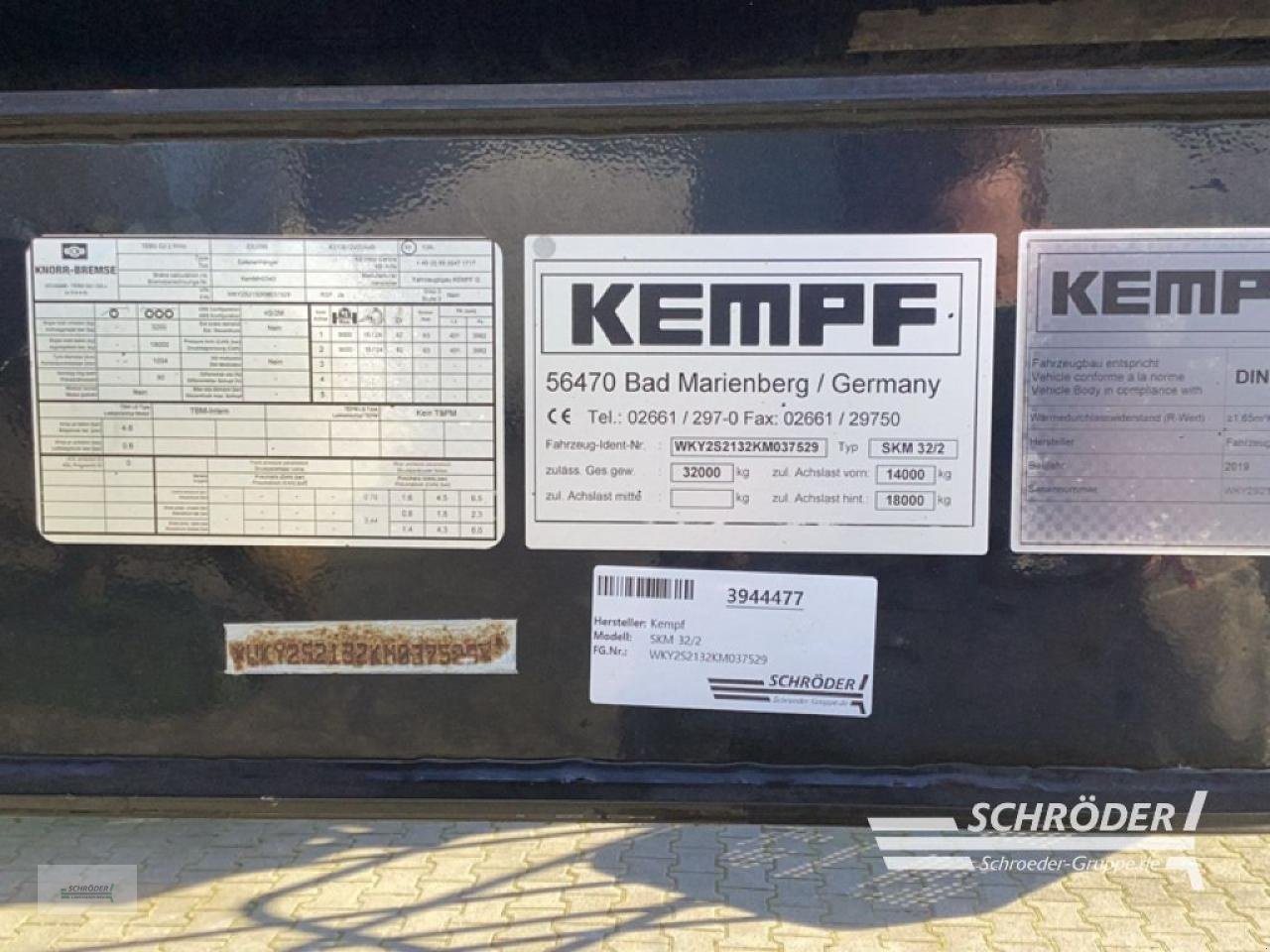 Muldenkipper typu Sonstige SKM 32/2, Gebrauchtmaschine v Lastrup (Obrázek 4)