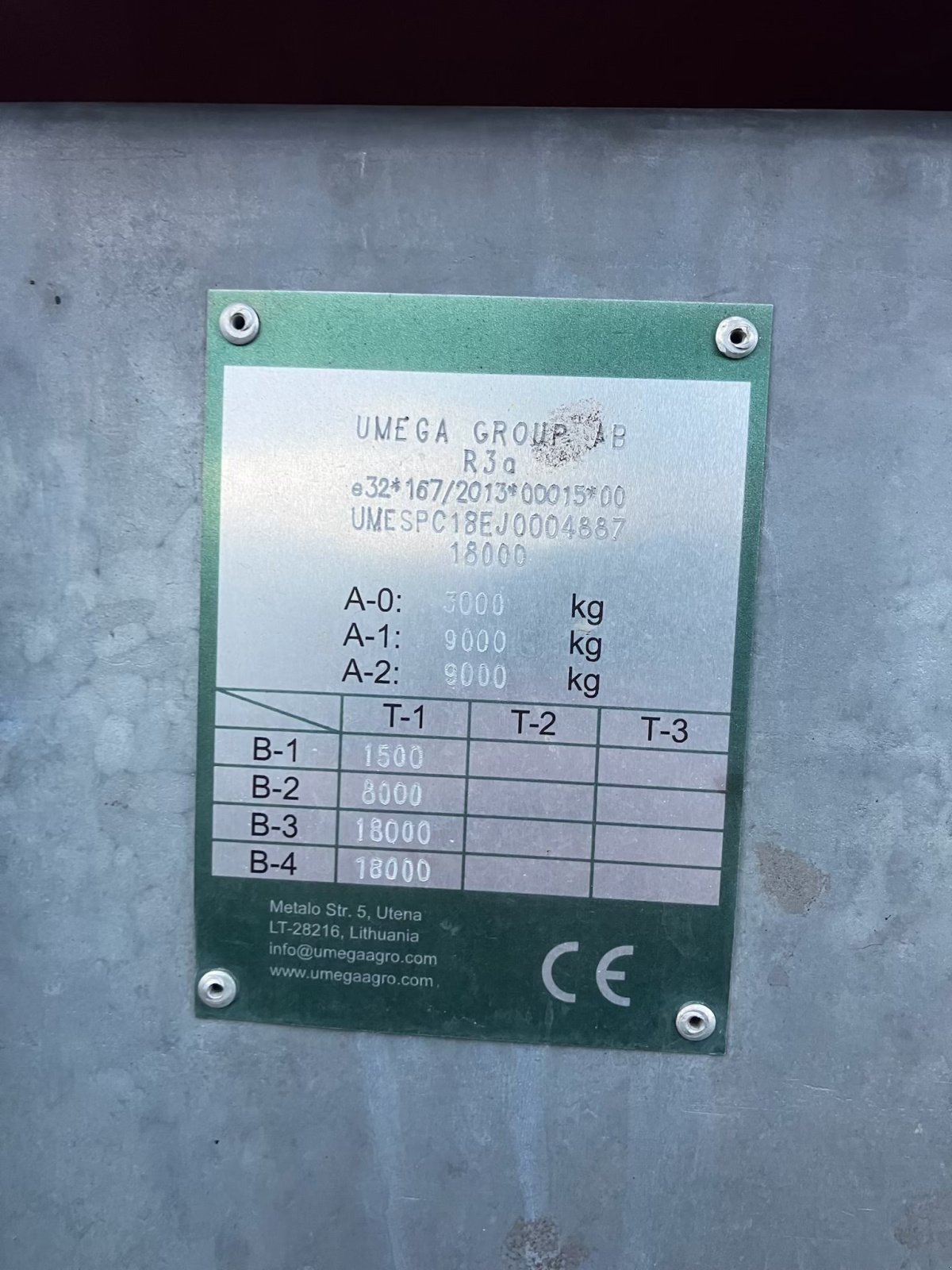 Muldenkipper типа Sonstige SPC 18 TIPVOGN, Gebrauchtmaschine в Thisted (Фотография 6)