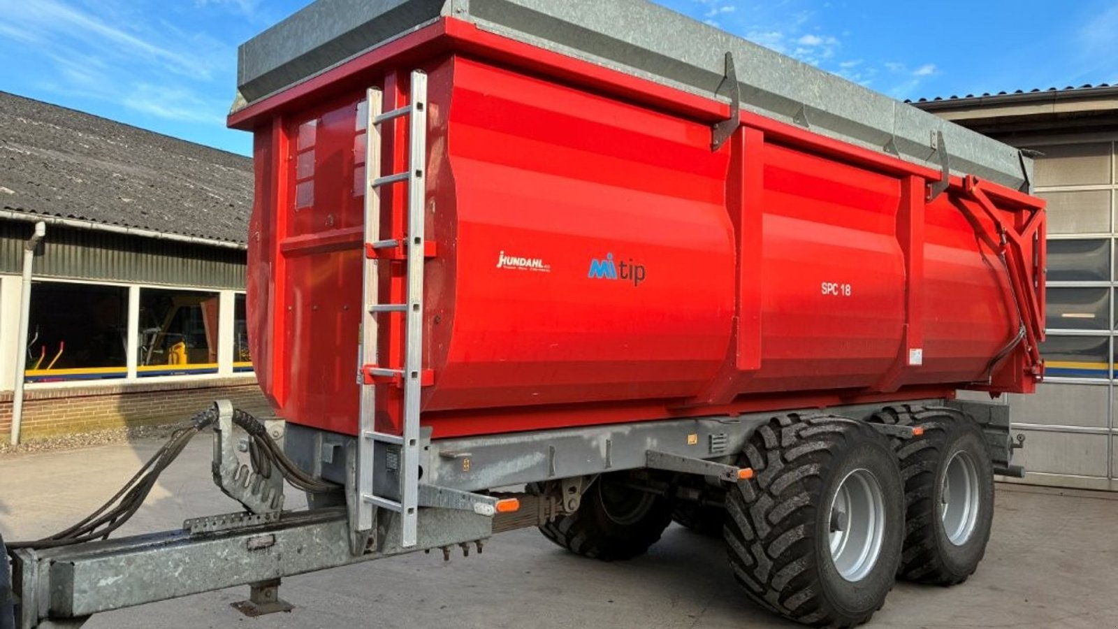 Muldenkipper от тип Sonstige SPC 18 Tipvogn, Gebrauchtmaschine в Tinglev (Снимка 8)