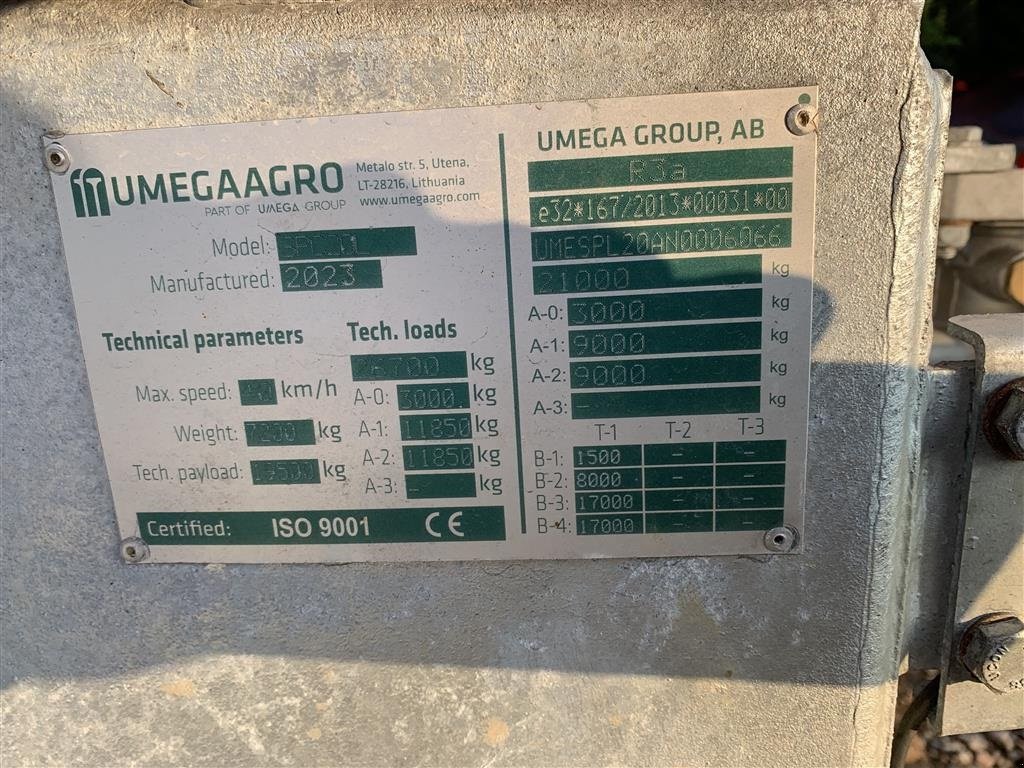 Muldenkipper tipa Sonstige SPC 20 SPC 20 L  med stor tipcylinder & kombibremser, Gebrauchtmaschine u Tinglev (Slika 6)