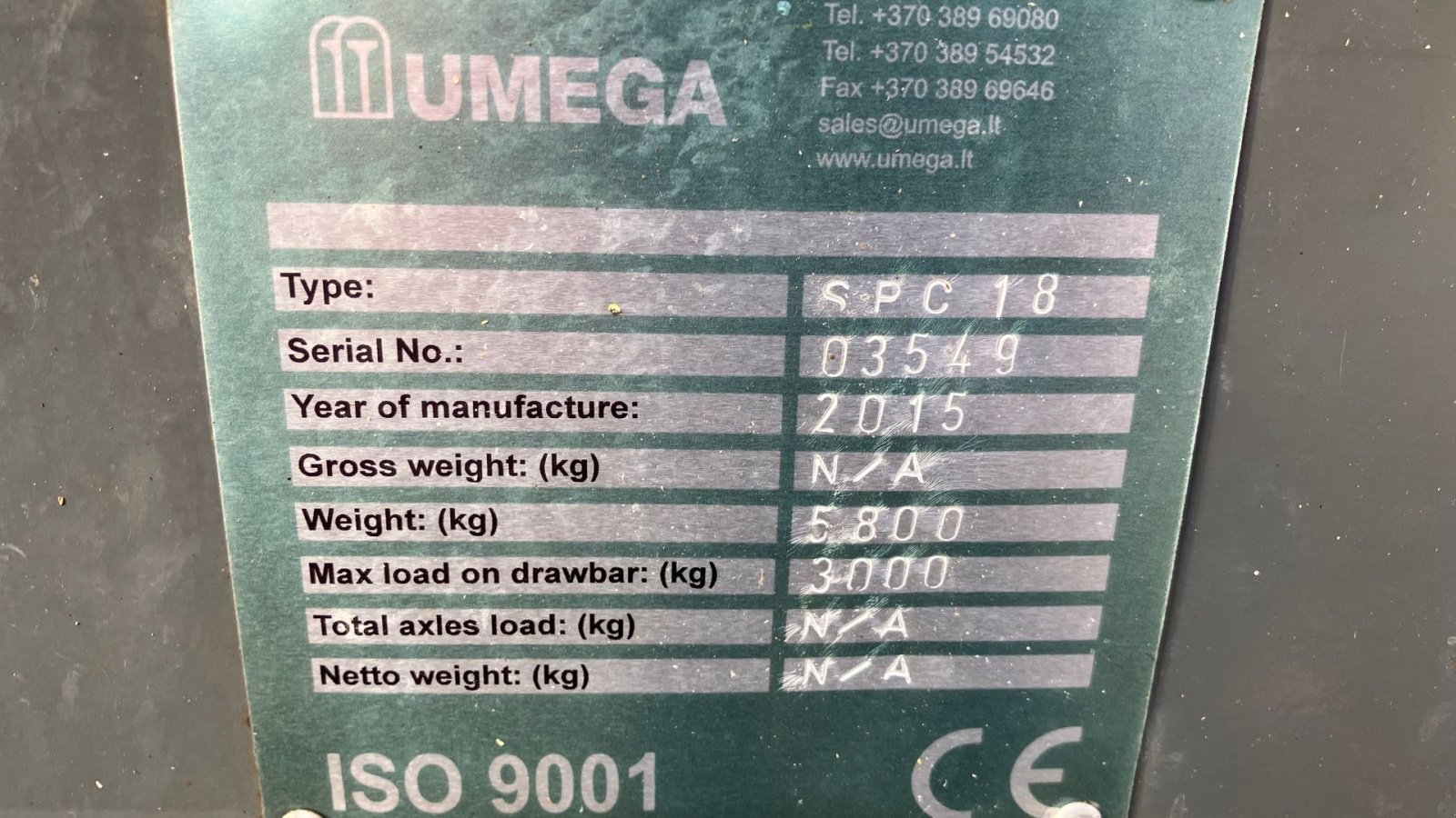 Muldenkipper типа Sonstige SPC18, Gebrauchtmaschine в Roskilde (Фотография 7)