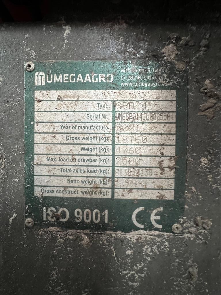 Muldenkipper tipa Sonstige SPD 14 Entreprenørvogn - kan indreg., Gebrauchtmaschine u Brønderslev (Slika 10)