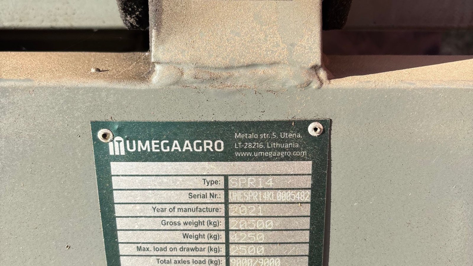 Muldenkipper del tipo Sonstige SPR14 Tipvogn, Gebrauchtmaschine en Horsens (Imagen 4)