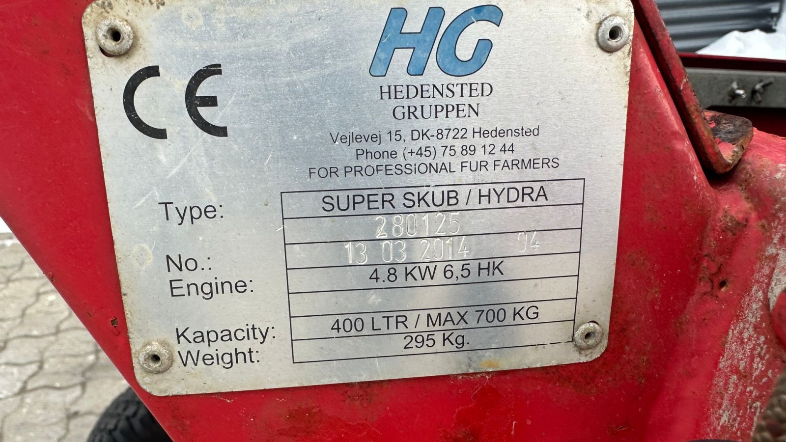 Muldenkipper типа Sonstige Superskub, Gebrauchtmaschine в Rønnede (Фотография 10)