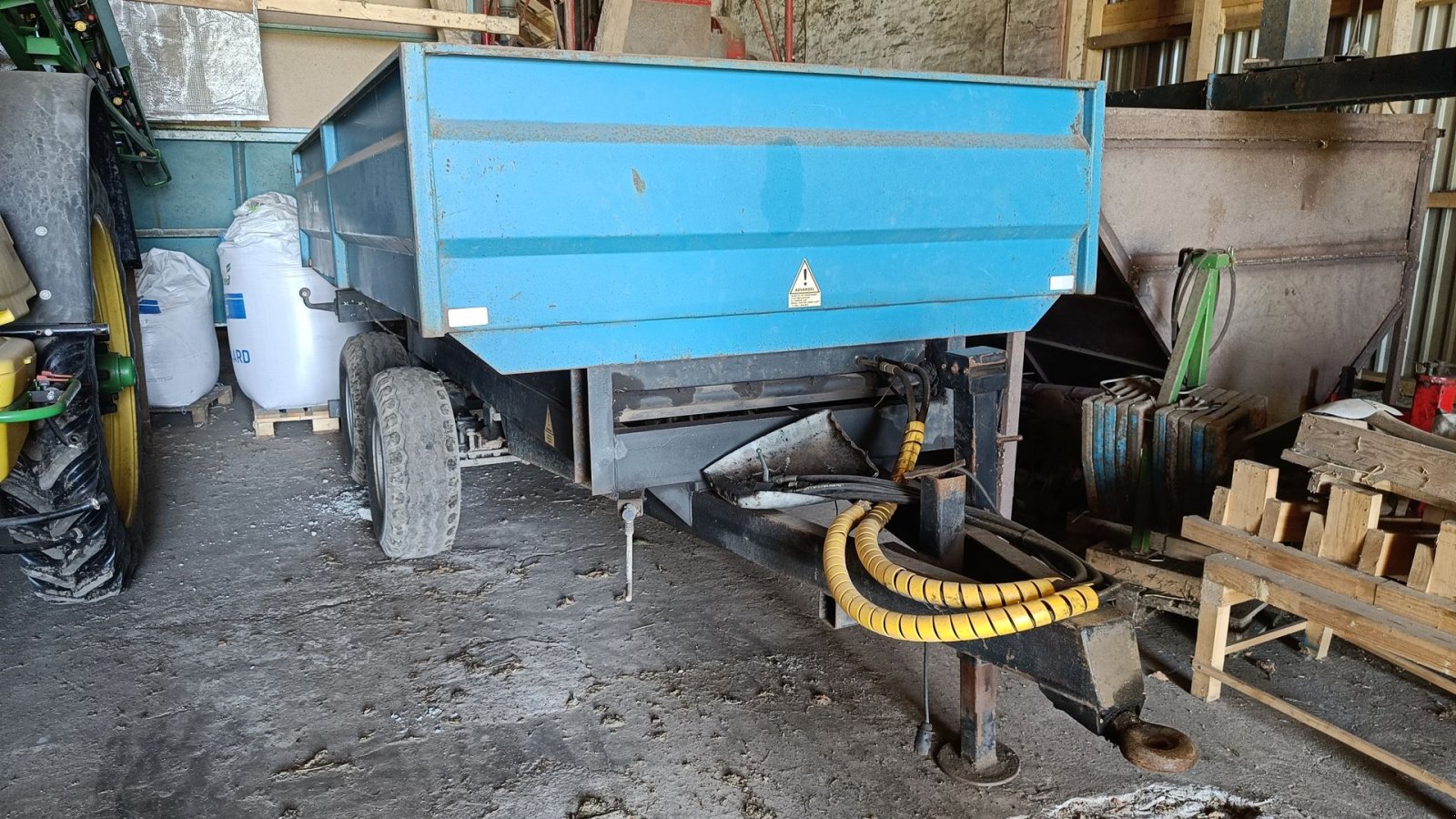 Muldenkipper типа Sonstige Tipvogn højtip 8 tons med hydraulisk bagsmæk  og ekstra sider, Gebrauchtmaschine в Egtved (Фотография 2)