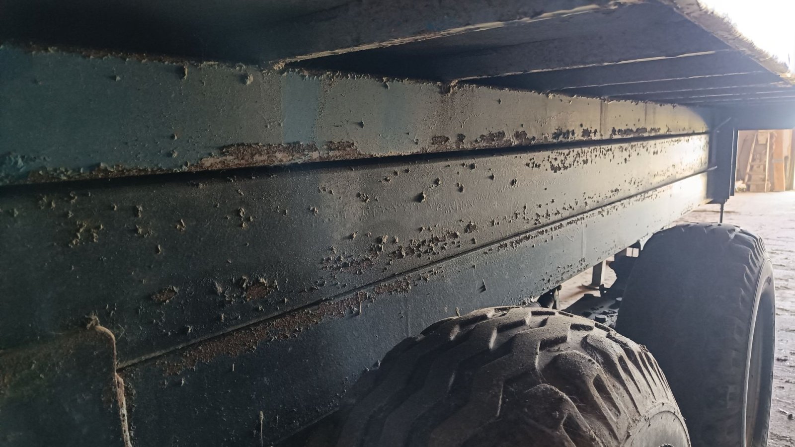 Muldenkipper типа Sonstige Tipvogn højtip 8 tons med hydraulisk bagsmæk  og ekstra sider, Gebrauchtmaschine в Egtved (Фотография 9)