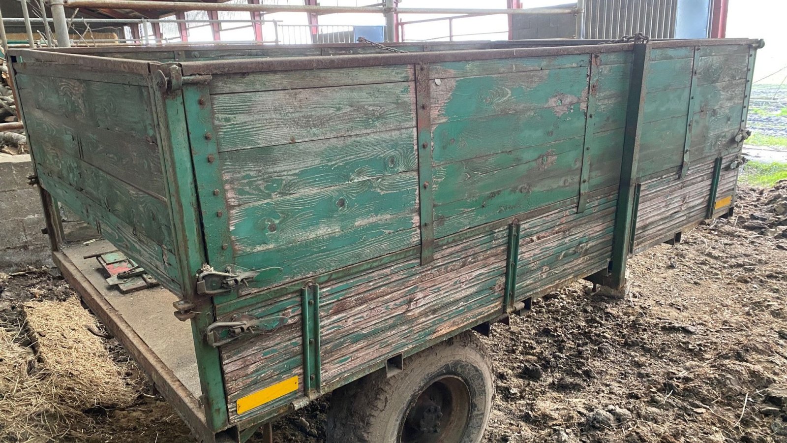 Muldenkipper typu Sonstige Tipvogn med træsider, stålbund 5 tons, Gebrauchtmaschine w Kjellerup (Zdjęcie 1)