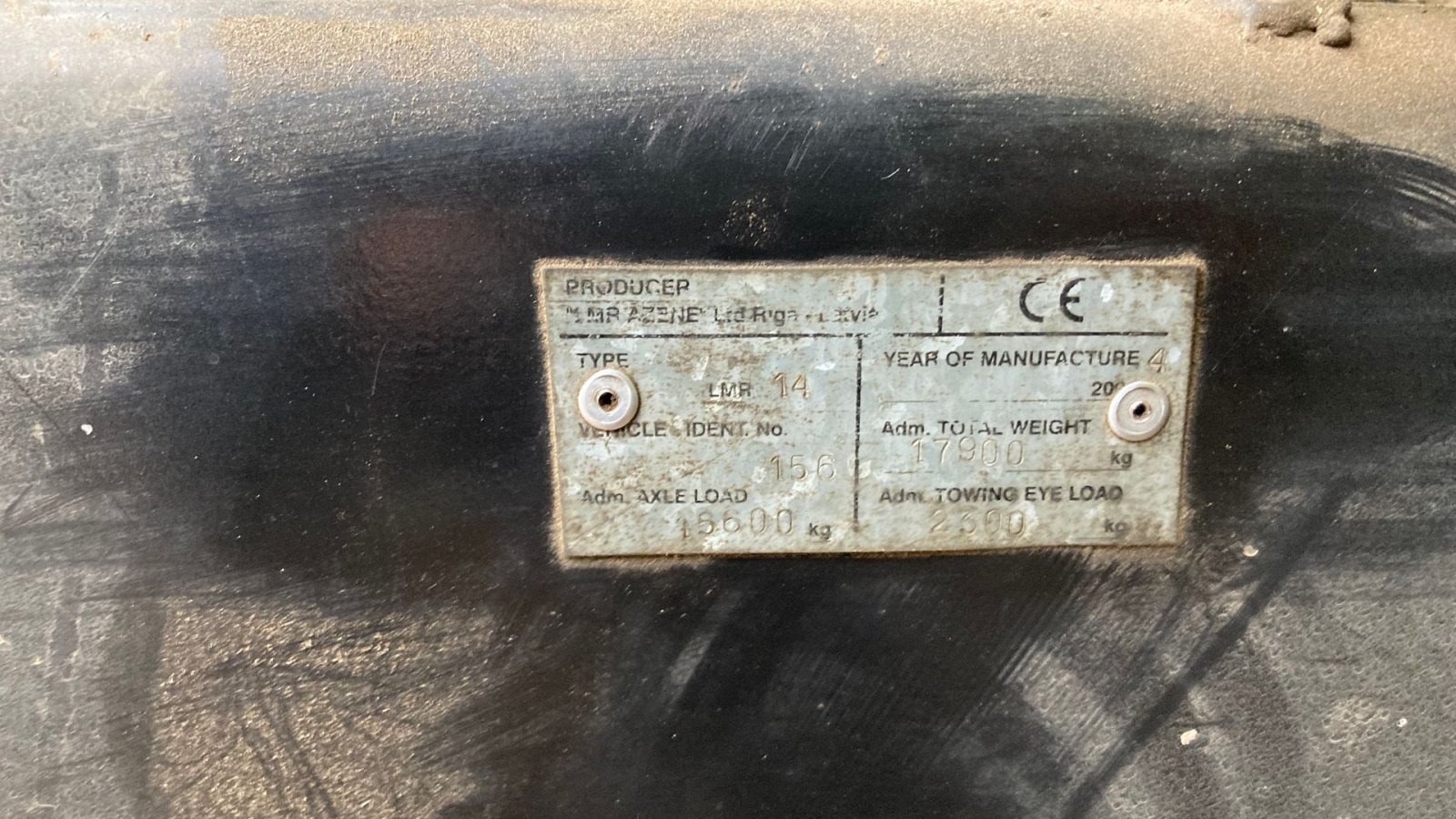 Muldenkipper typu Sonstige Tipvogn, Gebrauchtmaschine w Skive (Zdjęcie 12)