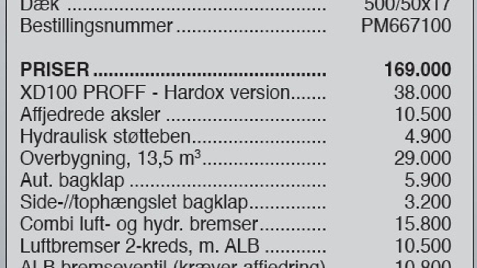 Muldenkipper del tipo Sonstige XD 100e, Gebrauchtmaschine en Vrå (Imagen 10)