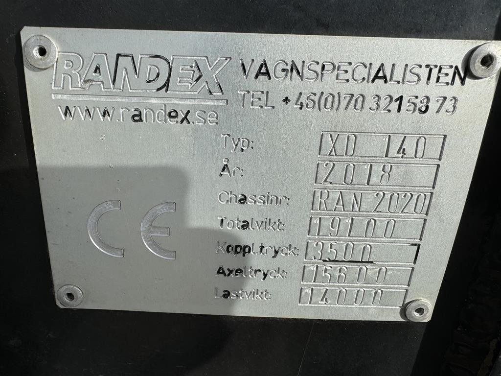 Muldenkipper du type Sonstige XD 140, Gebrauchtmaschine en Ringe (Photo 6)
